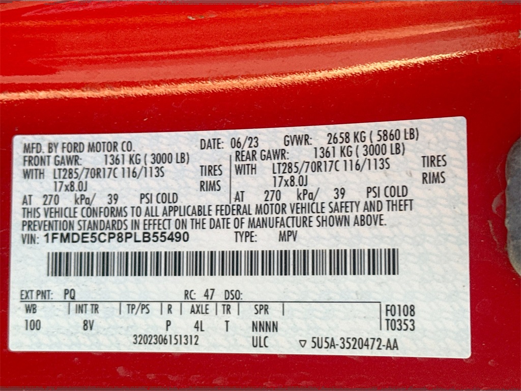 2023 Ford Bronco Badlands Red at Bayway Chrysler Dodge Jeep Ram