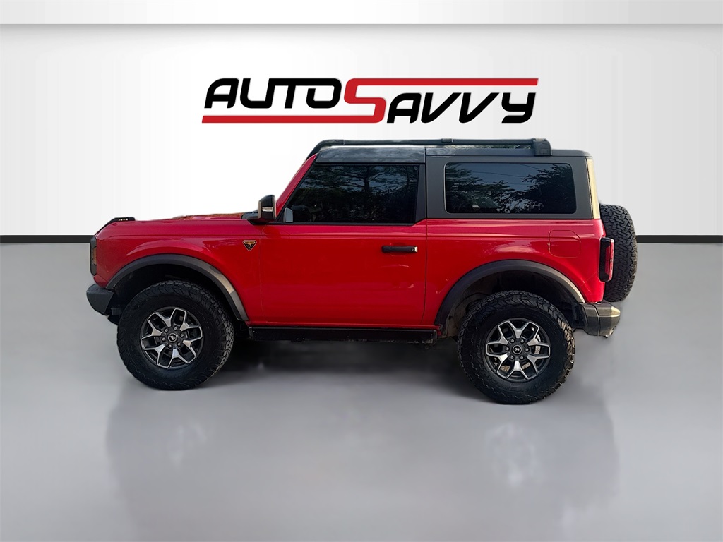 2023 Ford Bronco Badlands Red at Bayway Chrysler Dodge Jeep Ram