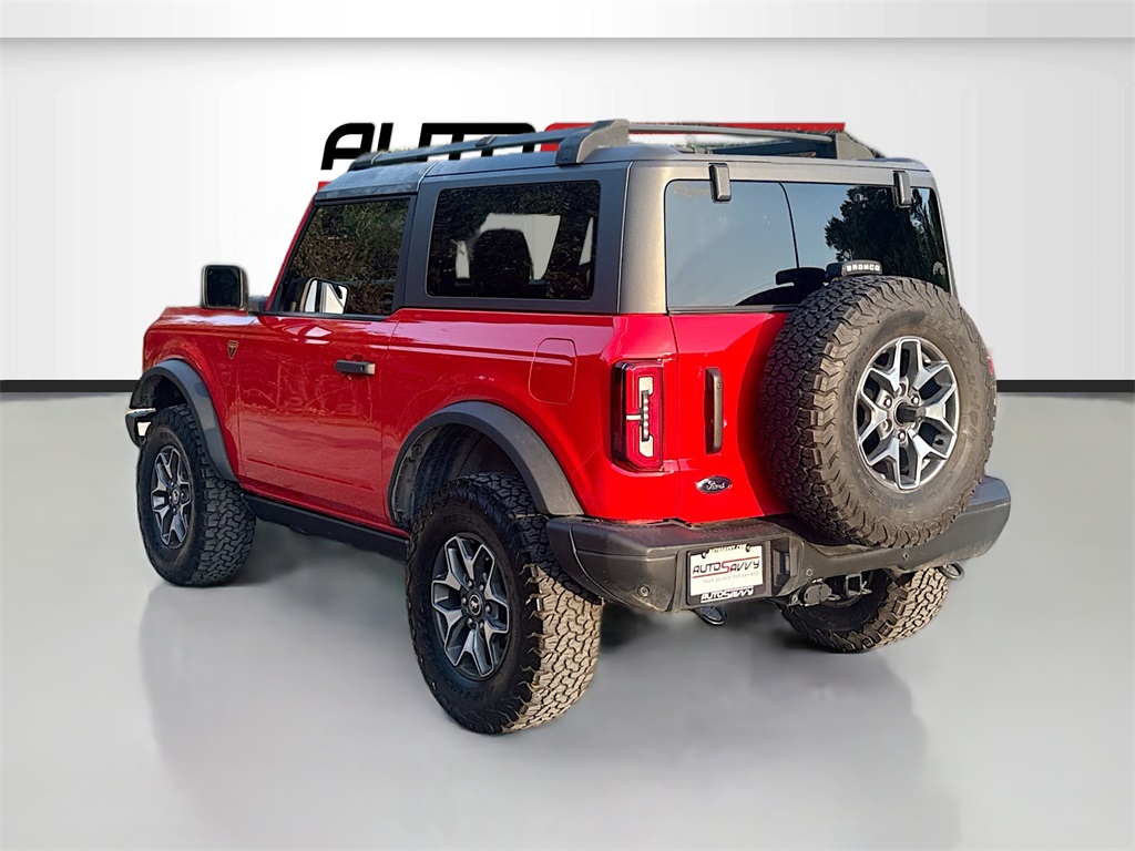 2023 Ford Bronco Badlands Red at Bayway Chrysler Dodge Jeep Ram