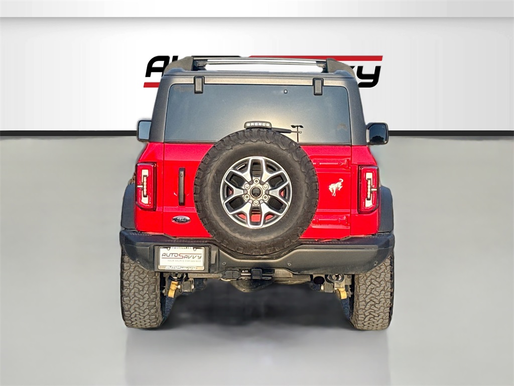 2023 Ford Bronco Badlands Red at Bayway Chrysler Dodge Jeep Ram