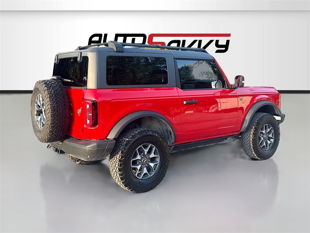 2023 Ford Bronco Badlands Red at Bayway Chrysler Dodge Jeep Ram