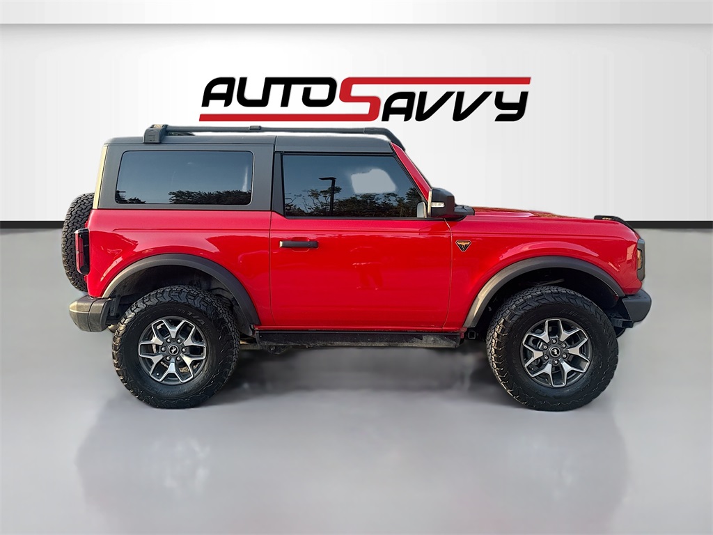 2023 Ford Bronco Badlands Red at Bayway Chrysler Dodge Jeep Ram