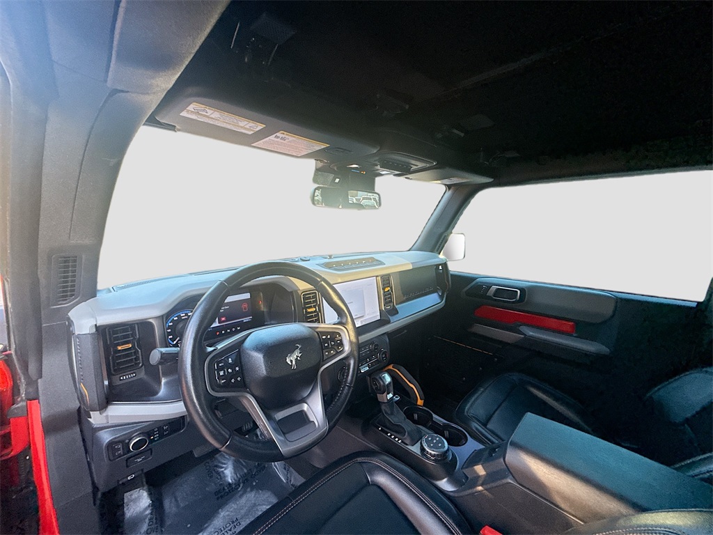 2023 Ford Bronco Badlands Red at Bayway Chrysler Dodge Jeep Ram