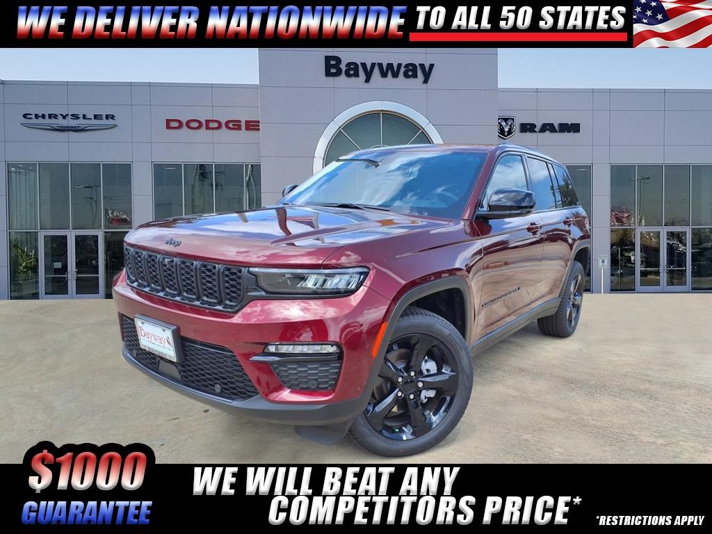 2025 Jeep Grand Cherokee Limited Red at DeMontrond Auto Country
