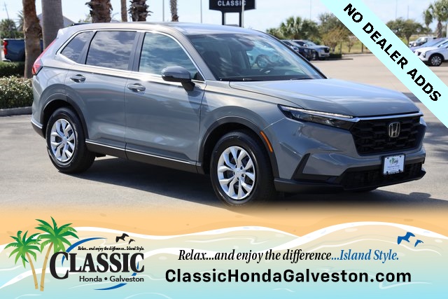 2026 Honda CR-V LX Gray at Classic Honda Galveston