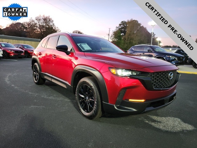 2025 Mazda CX-50 2.5 S Premium Package Red at Stokes Mazda
