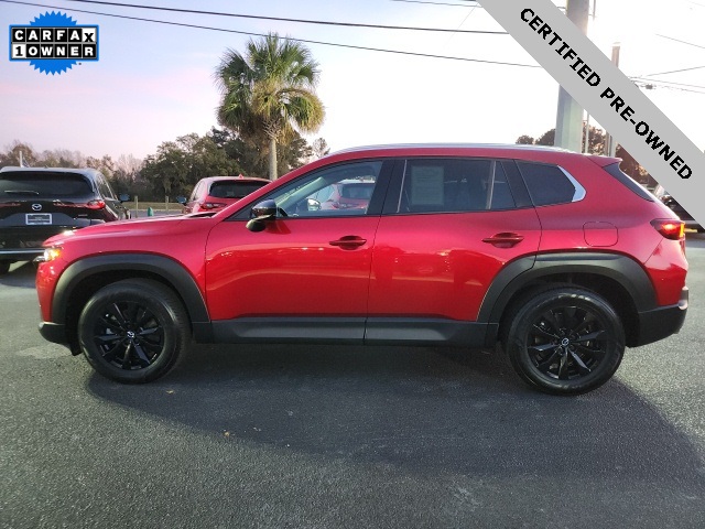 2025 Mazda CX-50 2.5 S Premium Package Red at Stokes Mazda