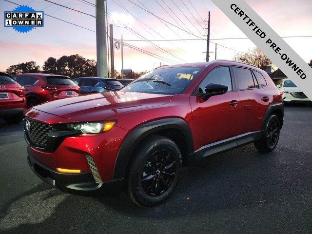 2025 Mazda CX-50 2.5 S Premium Package Red at Stokes Mazda