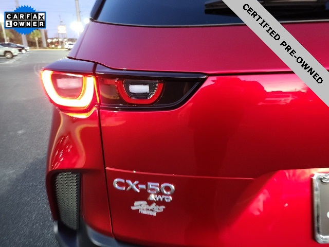 2025 Mazda CX-50 2.5 S Premium Package Red at Stokes Mazda