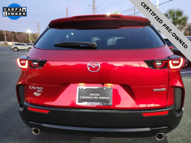 2025 Mazda CX-50 2.5 S Premium Package Red at Stokes Mazda