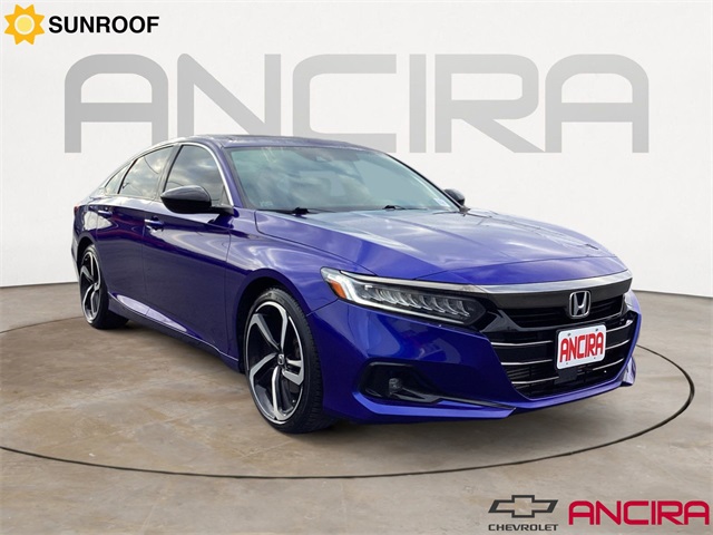 Used Car 2022 Honda Accord  Sport 2.0t For Sale Under $25,000 In San Antonio, Texas