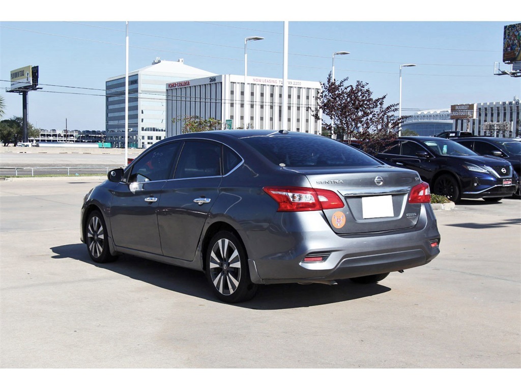 2019 Nissan Sentra SV Gray at Shottenkirk Kia Fort Bend