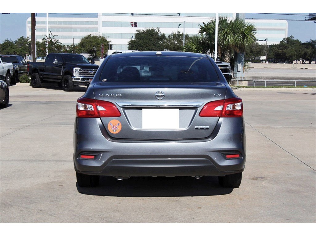 2019 Nissan Sentra SV Gray at Shottenkirk Kia Fort Bend