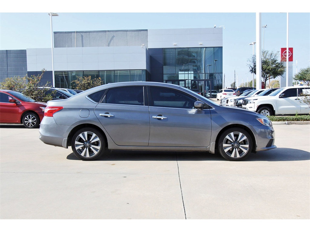 2019 Nissan Sentra SV Gray at Shottenkirk Kia Fort Bend