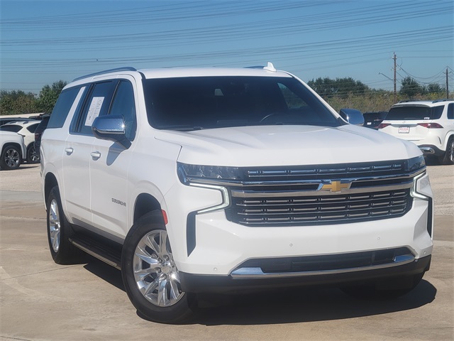 2023 Chevrolet Suburban Premier White at Baytown Hyundai