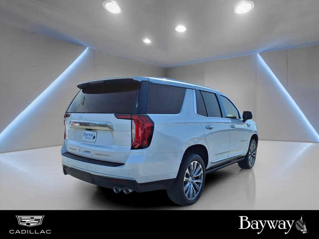 2021 GMC Yukon Denali White at Bayway Cadillac of The Woodlands