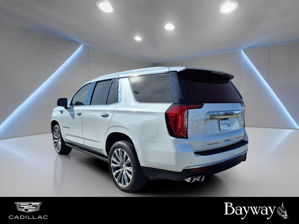 2021 GMC Yukon Denali White at Bayway Cadillac of The Woodlands