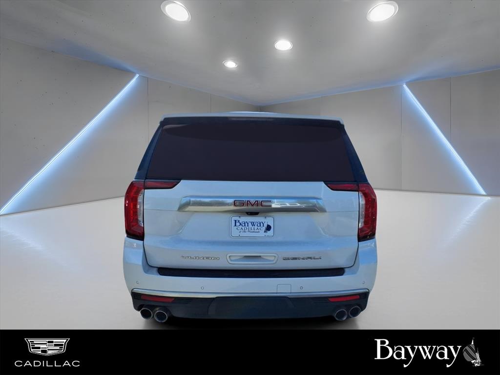 2021 GMC Yukon Denali White at Bayway Cadillac of The Woodlands