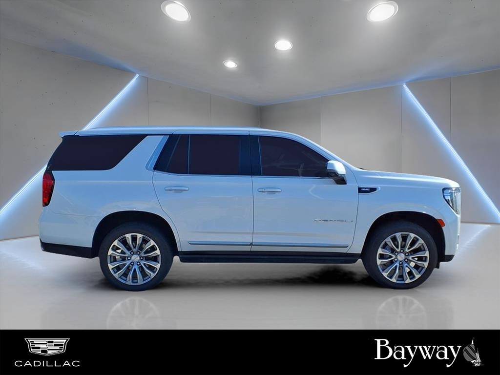 2021 GMC Yukon Denali White at Bayway Cadillac of The Woodlands