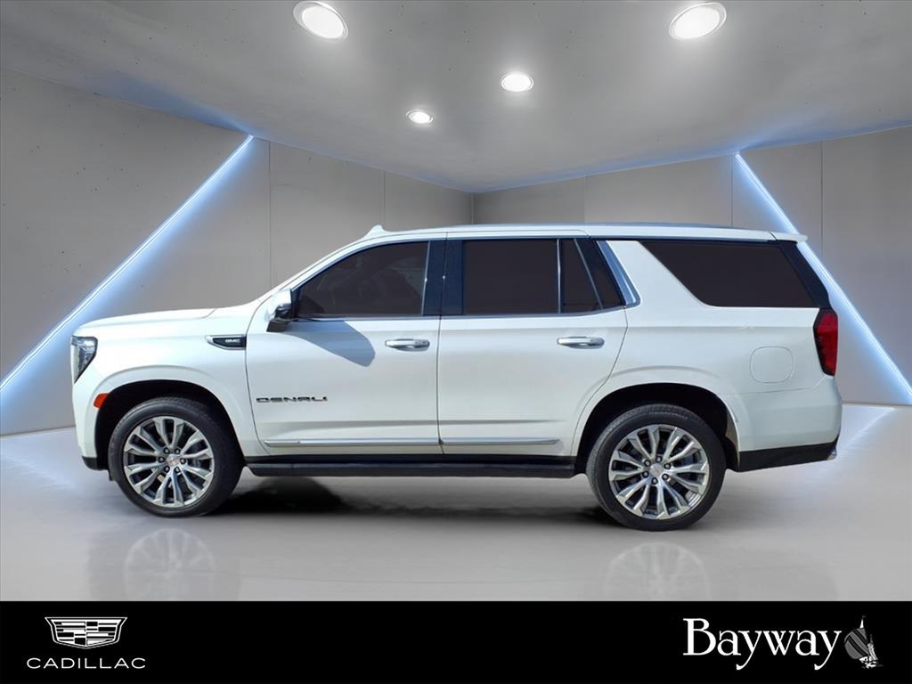 2021 GMC Yukon Denali White at Bayway Cadillac of The Woodlands