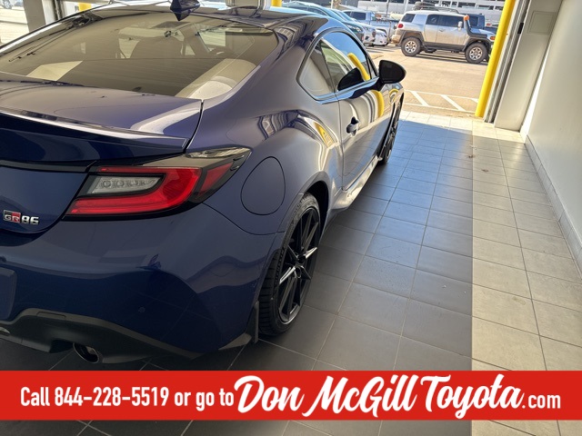 2025 Toyota GR86 Premium Blue at Don McGill Toyota