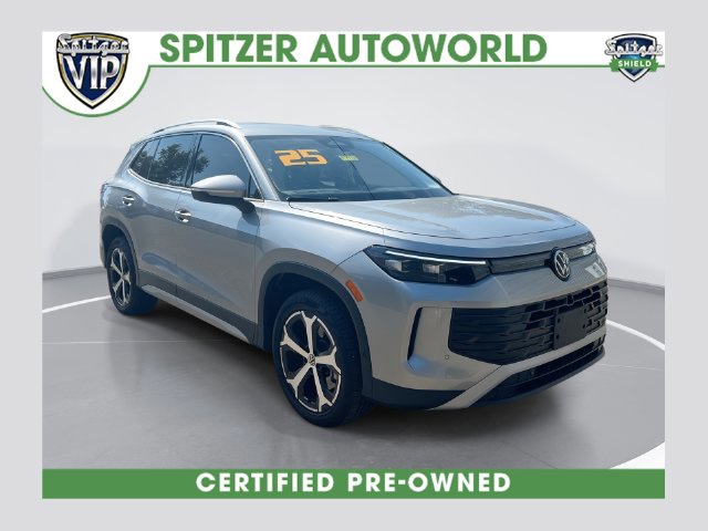 Pyrite Silver Metallic 2025 Volkswagen Tiguan SUV / Crossover All-Wheel Drive Automatic