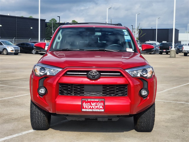 2024 Toyota 4Runner SR5 Premium Red at Don McGill Toyota