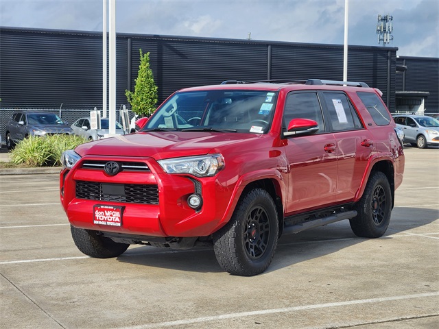 2024 Toyota 4Runner SR5 Premium Red at Don McGill Toyota