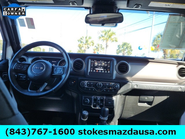 2020 Jeep Wrangler Unlimited Willys White at Mazda of Columbia