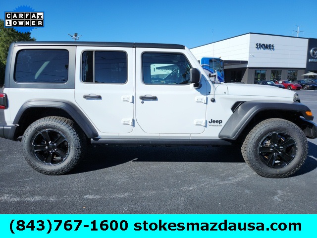 2020 Jeep Wrangler Unlimited Willys White at Mazda of Columbia