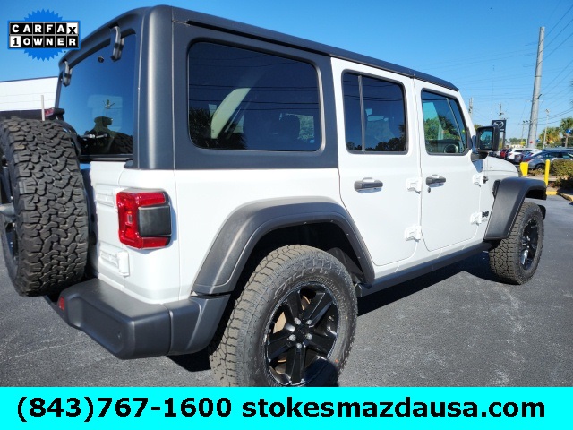 2020 Jeep Wrangler Unlimited Willys White at Mazda of Columbia