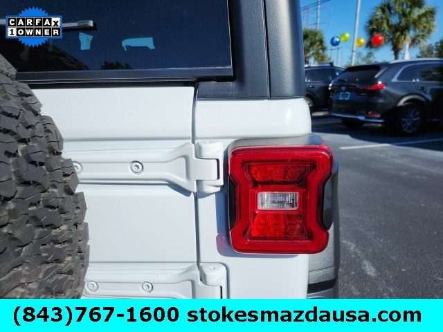 2020 Jeep Wrangler Unlimited Willys White at Mazda of Columbia