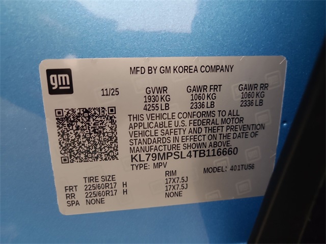 2026 – Chevrolet – TrailBlazer