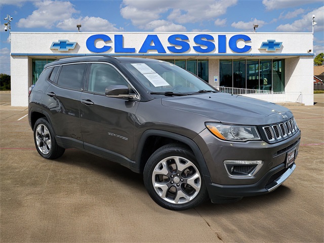 2018 Jeep Compass Limited Gray at Durrett Motor Company