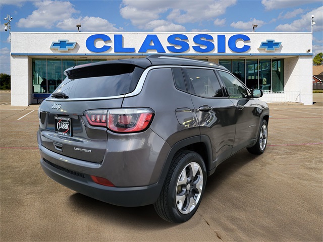 2018 Jeep Compass Limited Gray at Durrett Motor Company