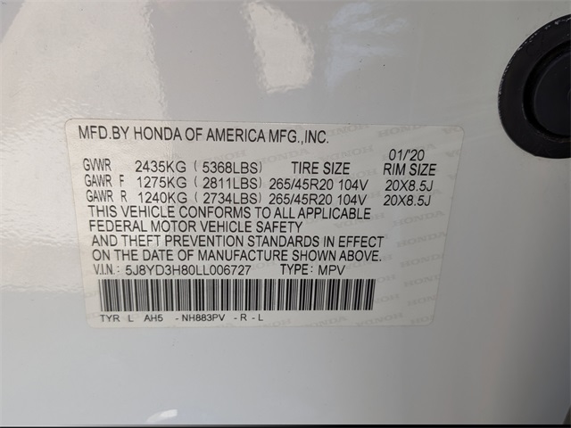 2020 Acura MDX Advance  at Bayway Cadillac of The Woodlands