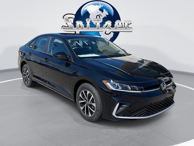 Deep Black 2026 Volkswagen Jetta S FWD Sedan Front-Wheel Drive 8-Speed Automatic
