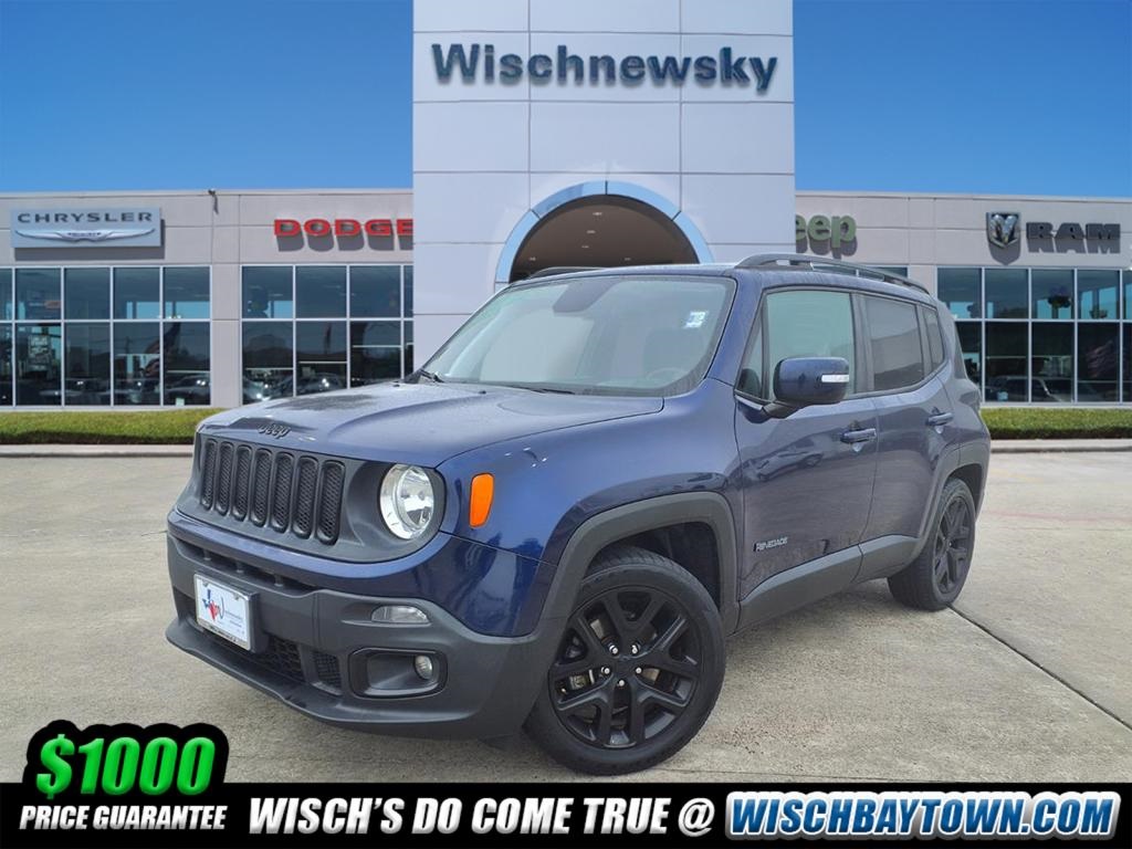 2018 Jeep Renegade Altitude Blue at DeMontrond Auto Country