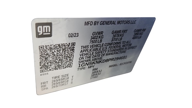 2023 Chevrolet Tahoe