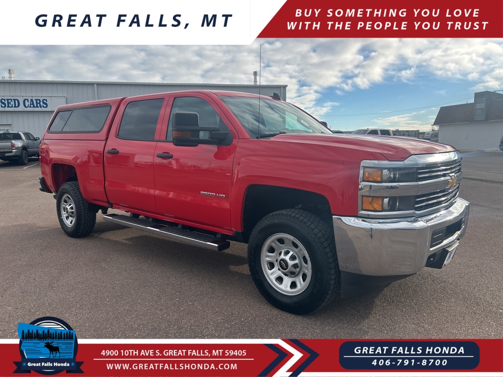 2016 Chevrolet Silverado 2500HD Work Truck Crew Cab 4WD