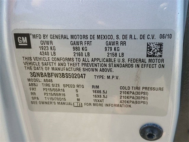 Used 2011 Chevrolet HHR For Sale in Livonia, MI
