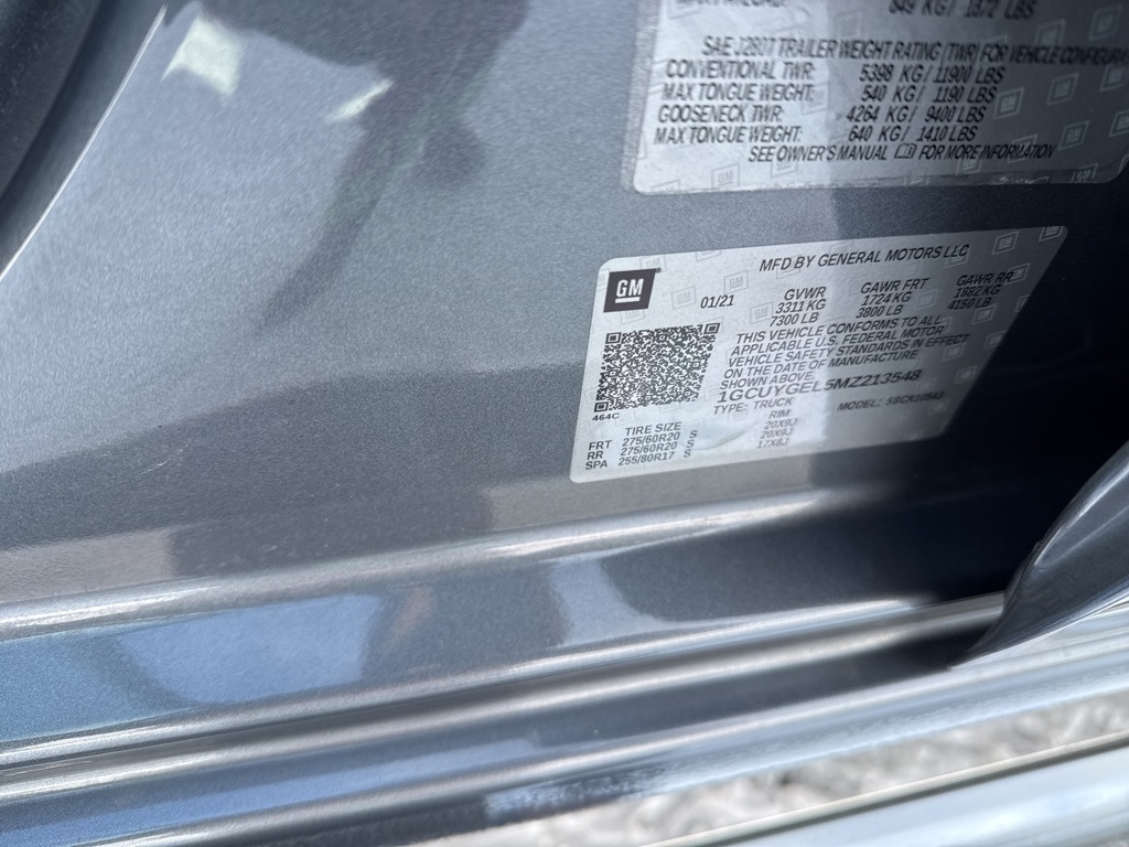 2021 Chevrolet Silverado 1500