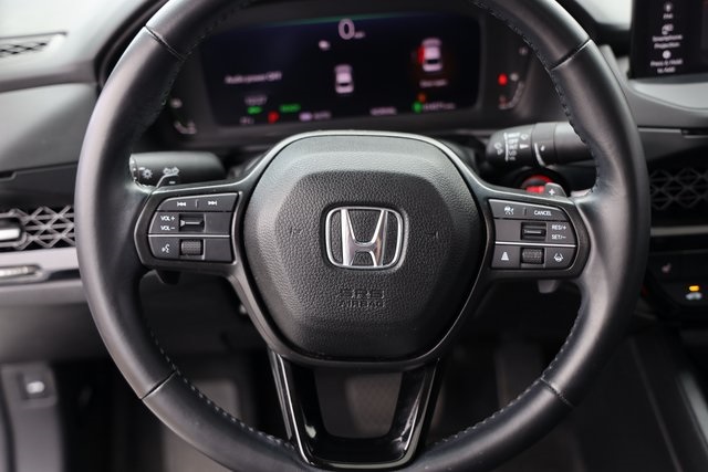 2024 Honda Accord Hybrid EX-L White at DeMontrond Mazda