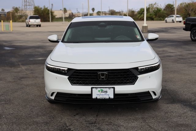 2024 Honda Accord Hybrid EX-L White at DeMontrond Mazda