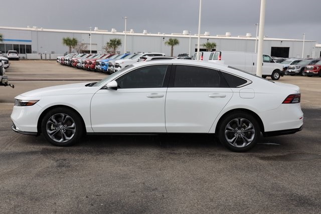 2024 Honda Accord Hybrid EX-L White at DeMontrond Mazda