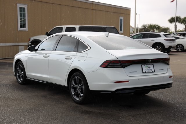 2024 Honda Accord Hybrid EX-L White at DeMontrond Mazda