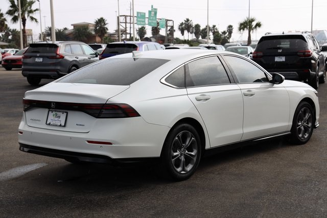 2024 Honda Accord Hybrid EX-L White at DeMontrond Mazda