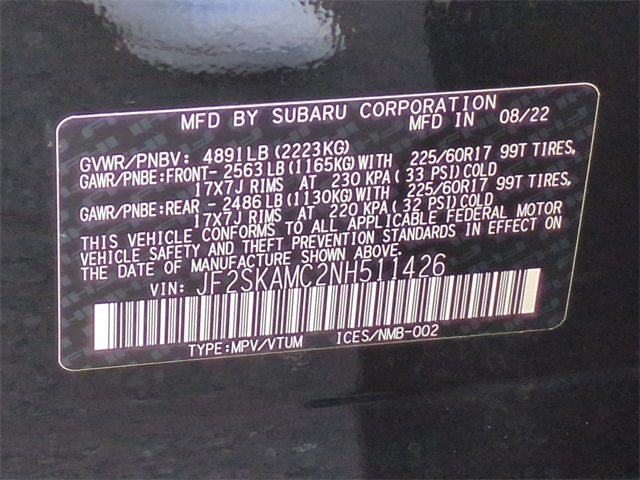 2022 Subaru Forester Wilderness for sale at PATRIOT CHEVROLET OF LIMERICK