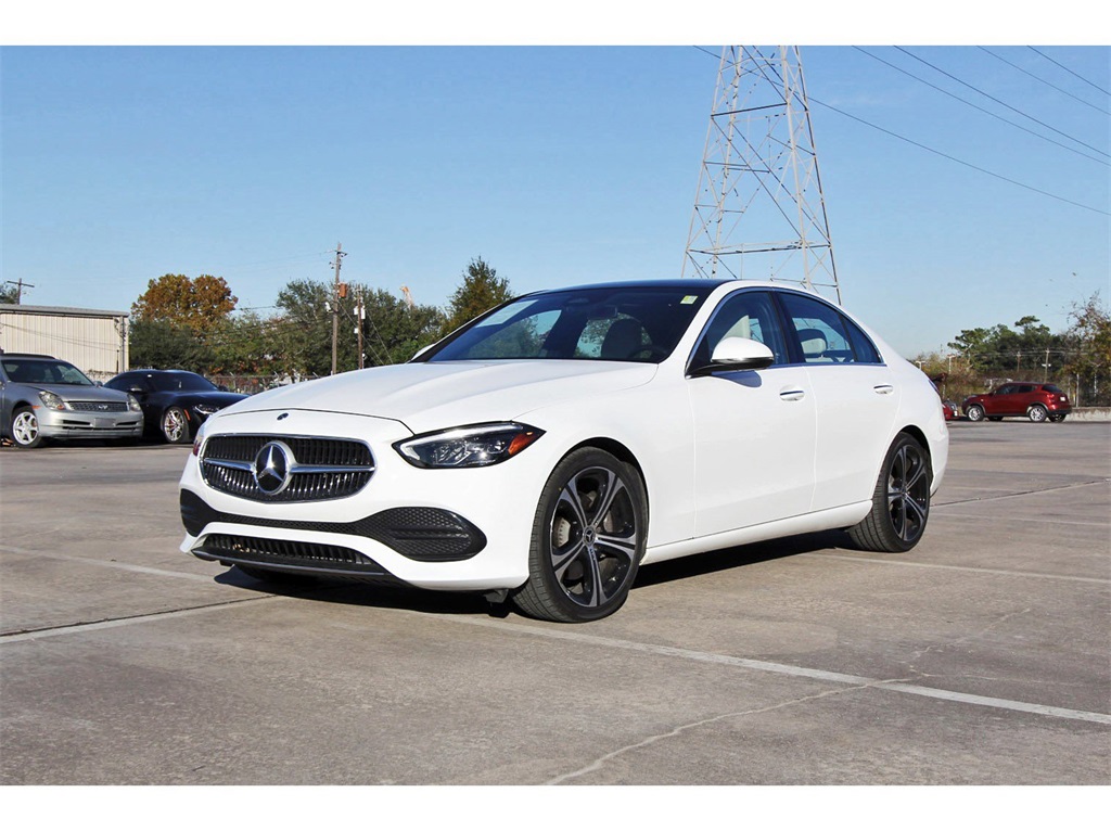 2023 Mercedes-Benz C-Class C 300 White at Mac Haik CDJR North Houston