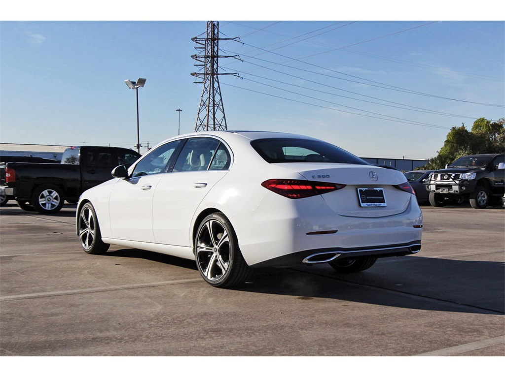 2023 Mercedes-Benz C-Class C 300 White at Mac Haik CDJR North Houston